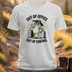 Out of Office Out of Control Vacation T-Shirt
