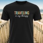 Traveling Is My Therapy T-Shirt
