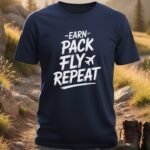 Earn Pack Fly Repeat T-Shirt
