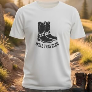 Well Traveled Boots T-Shirt