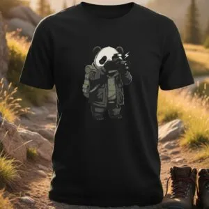 Tourist Panda T-shirts