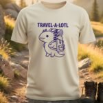 Travel Axolotl Cute Trip T-Shirt