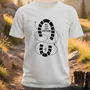 Not Lost Just Sightseeing Adventure T-Shirt
