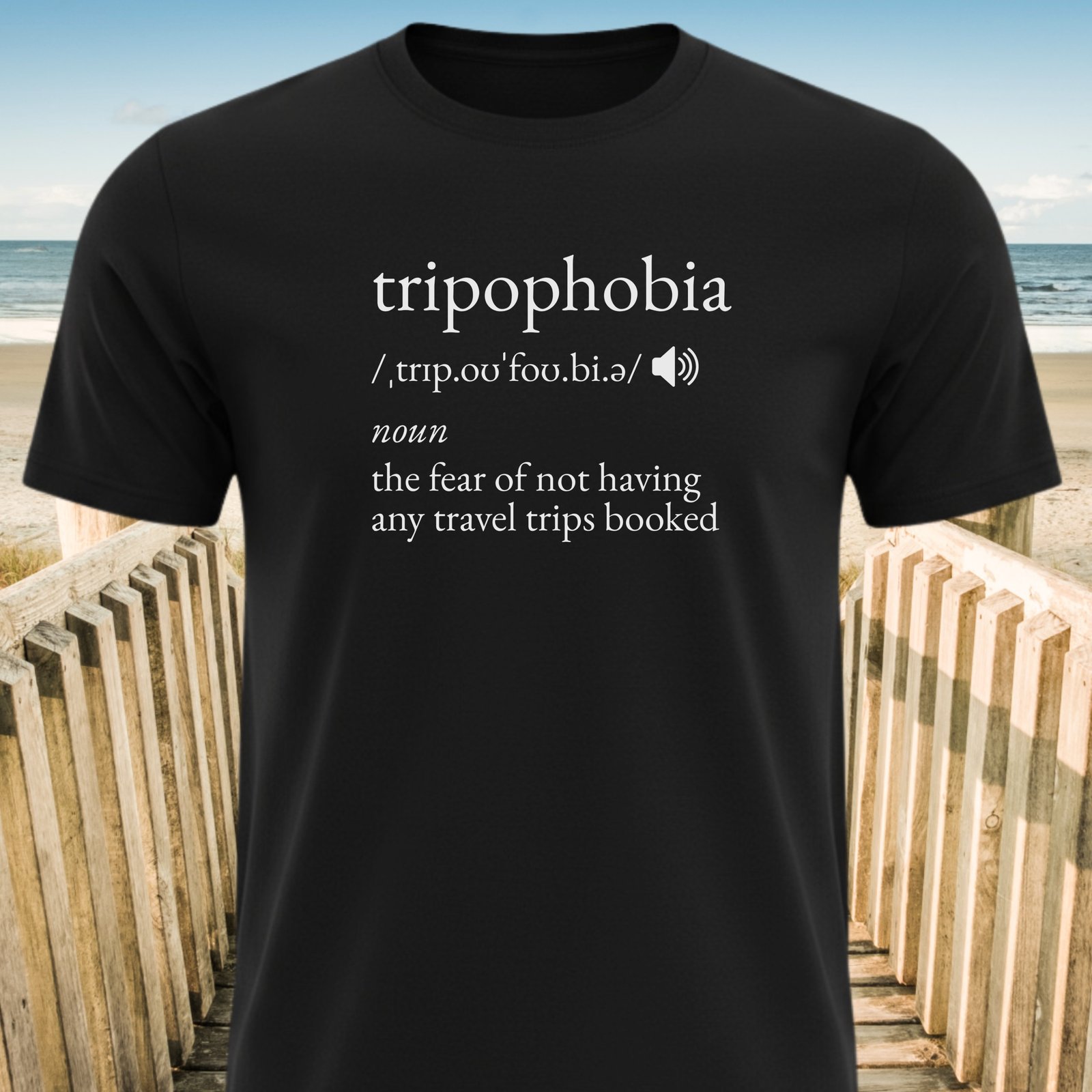 Tripophobia Definition Vacation T-Shirt