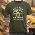 Funny Camping Bear Rule T-shirt