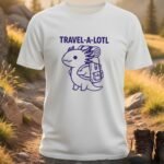 Travel Axolotl Cute Trip T-Shirt