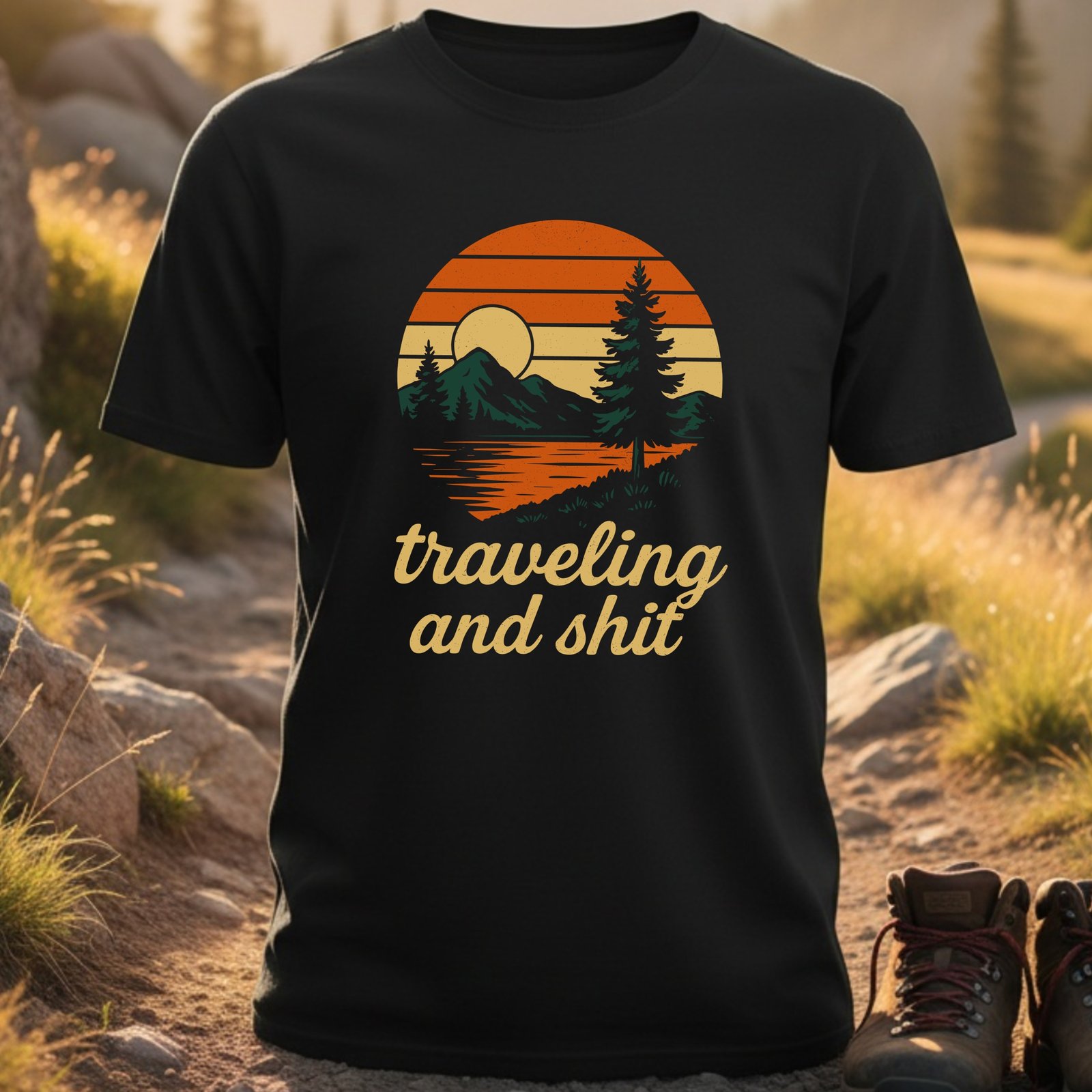 Traveling and Shit T-Shirt