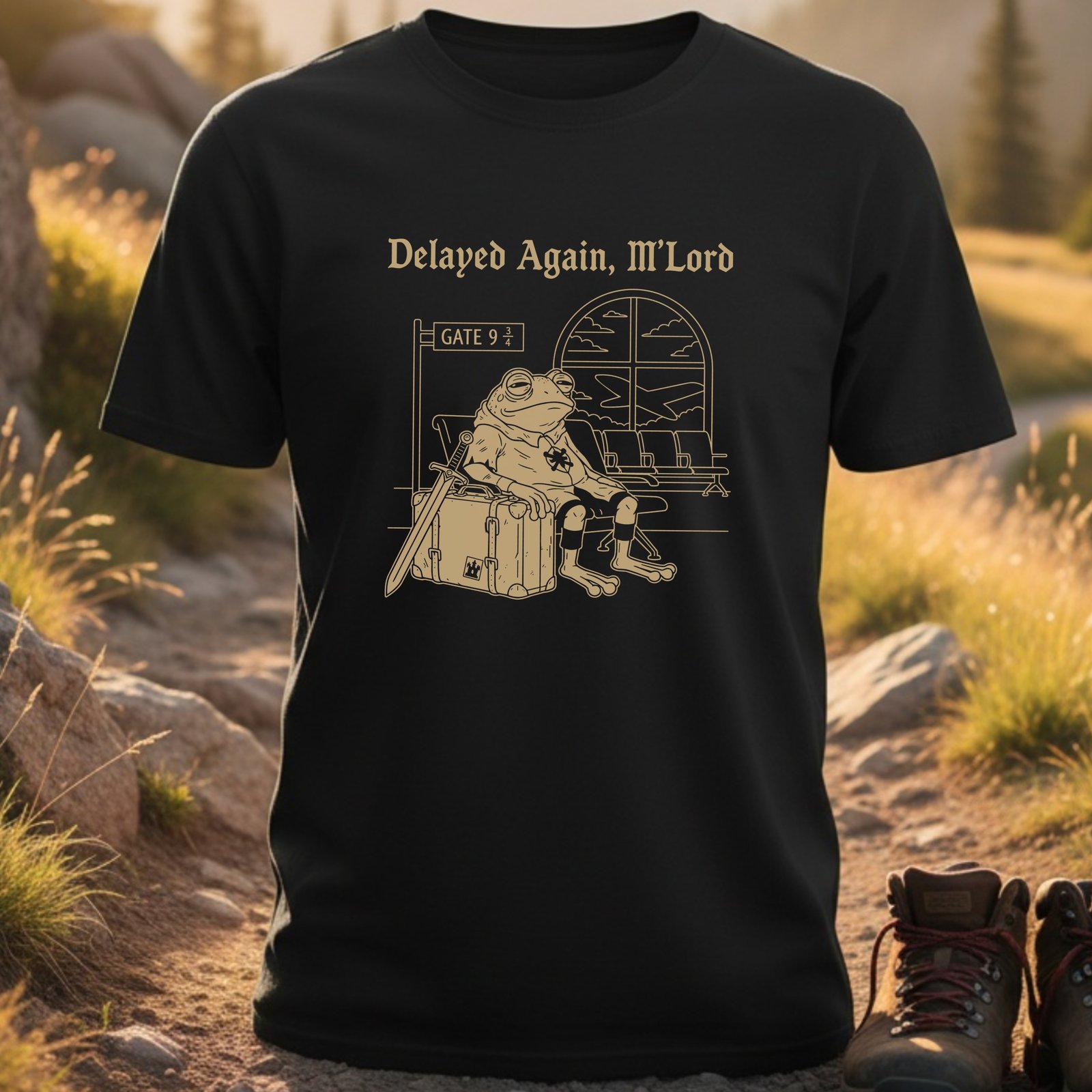 Delayed Again M’Lord T-shirts