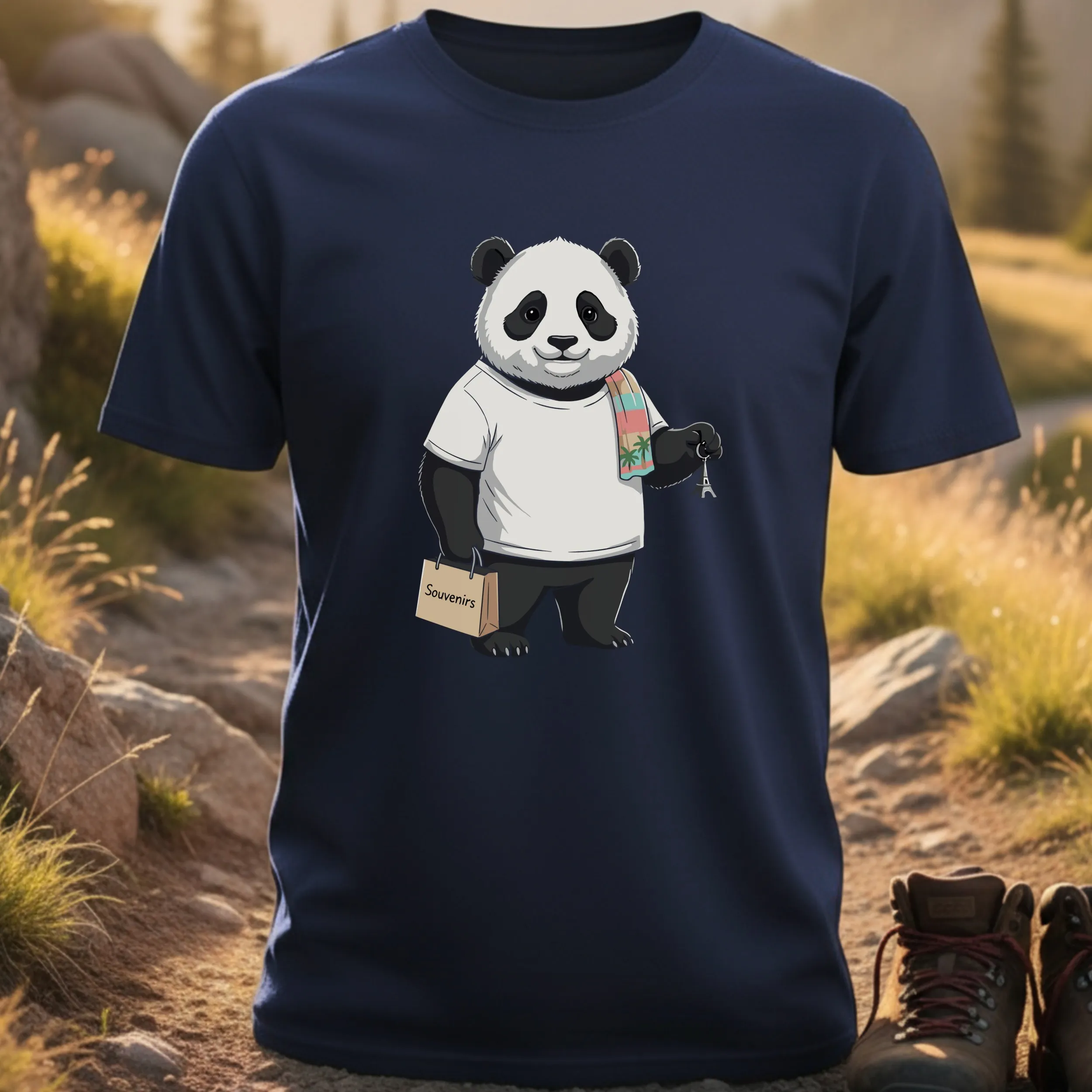Panda Souvenir Tourist T-shirts
