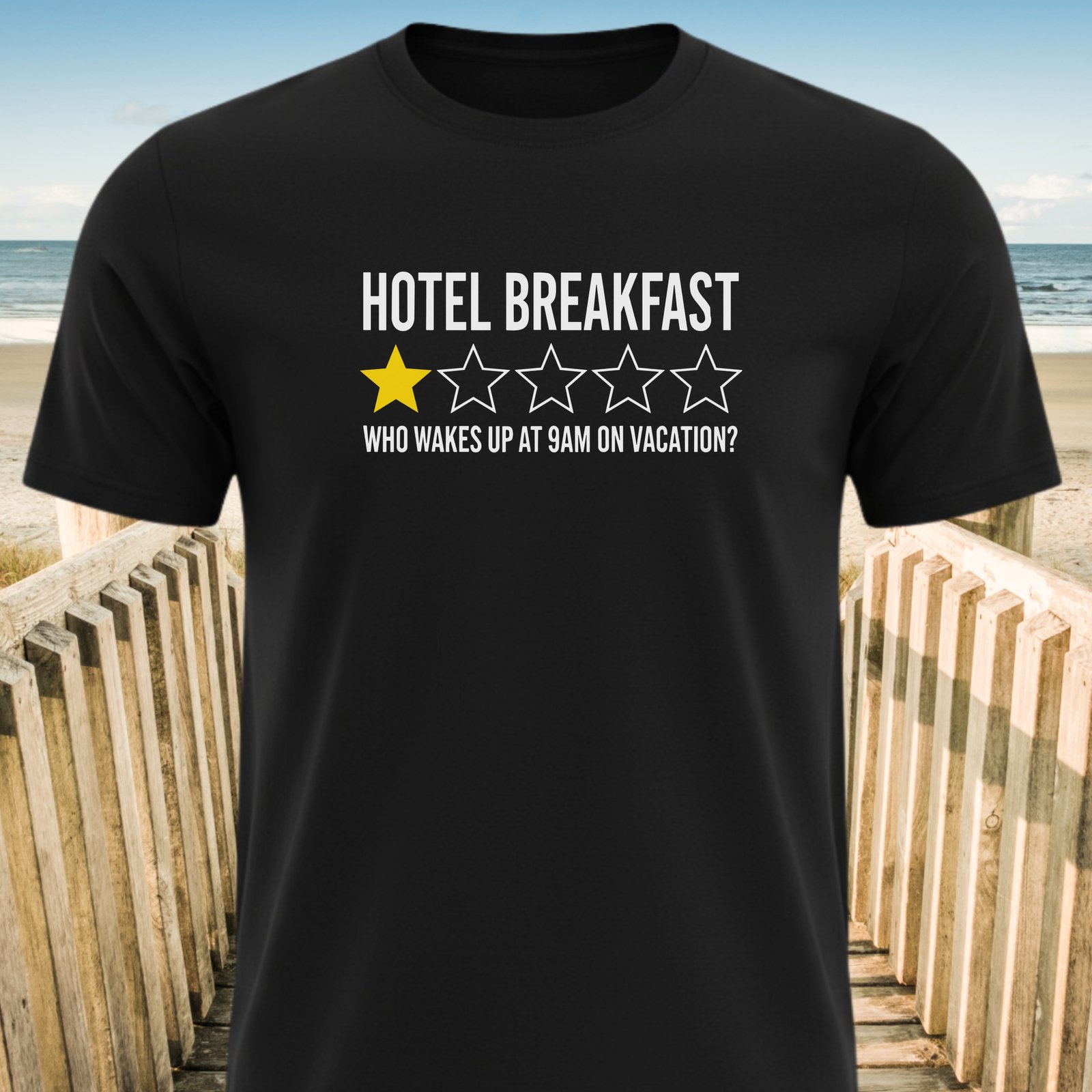 Hotel Breakfast Rating T-Shirt