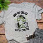 Out of Office Out of Control Vacation T-Shirt