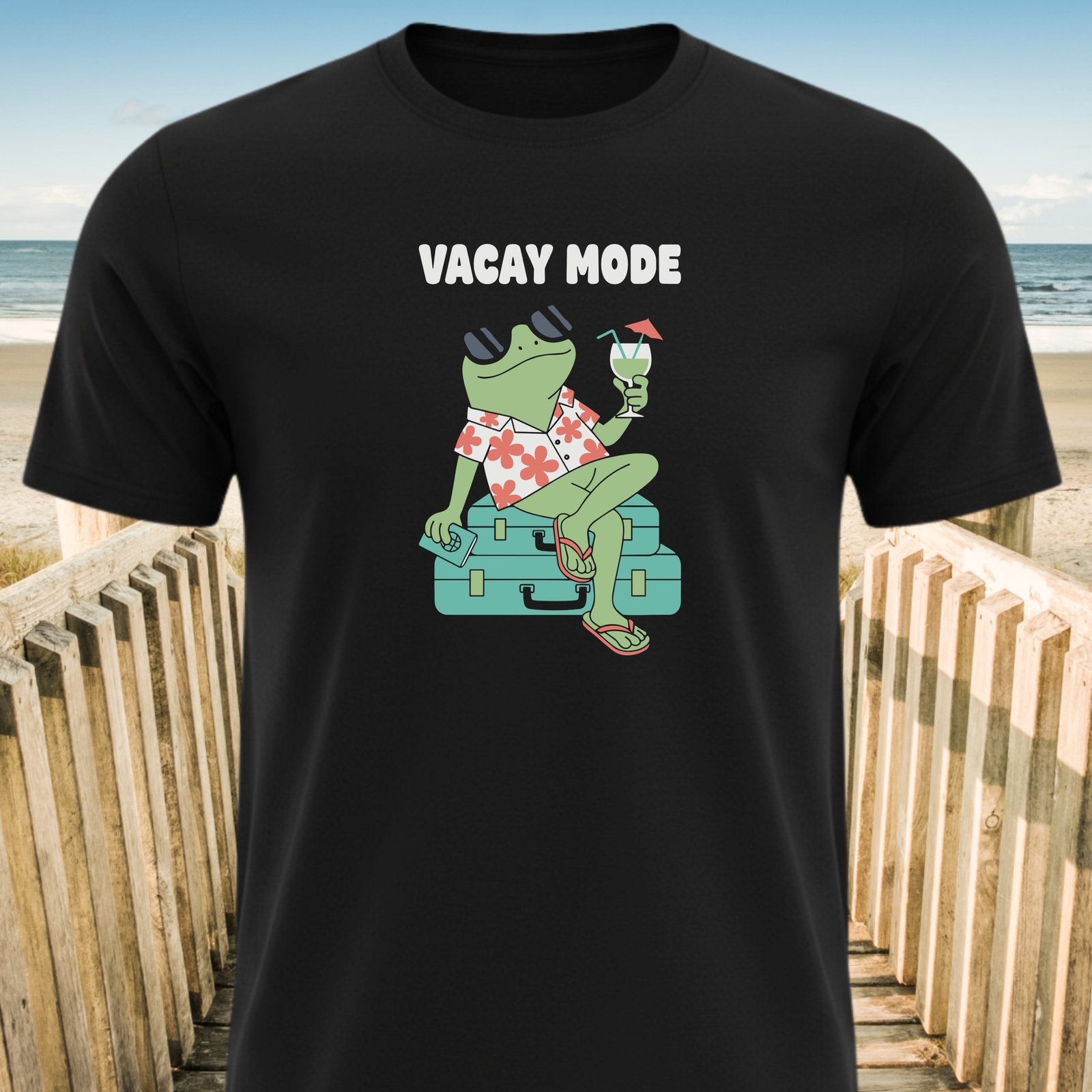 Vacay Mode Fog T-shirts