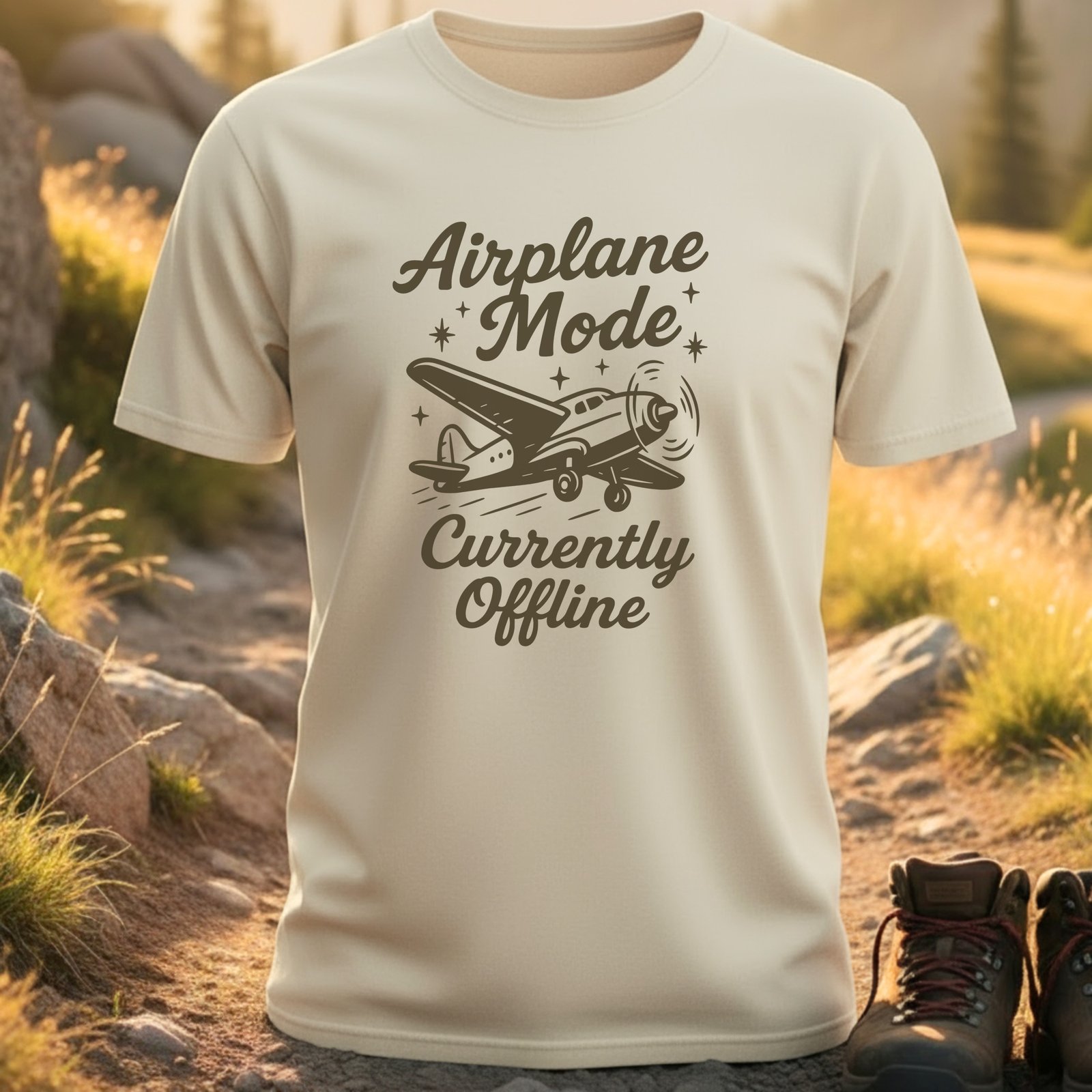 Airplane Mode Currently Offline T-Shirt