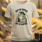 Out of Office Out of Control Vacation T-Shirt