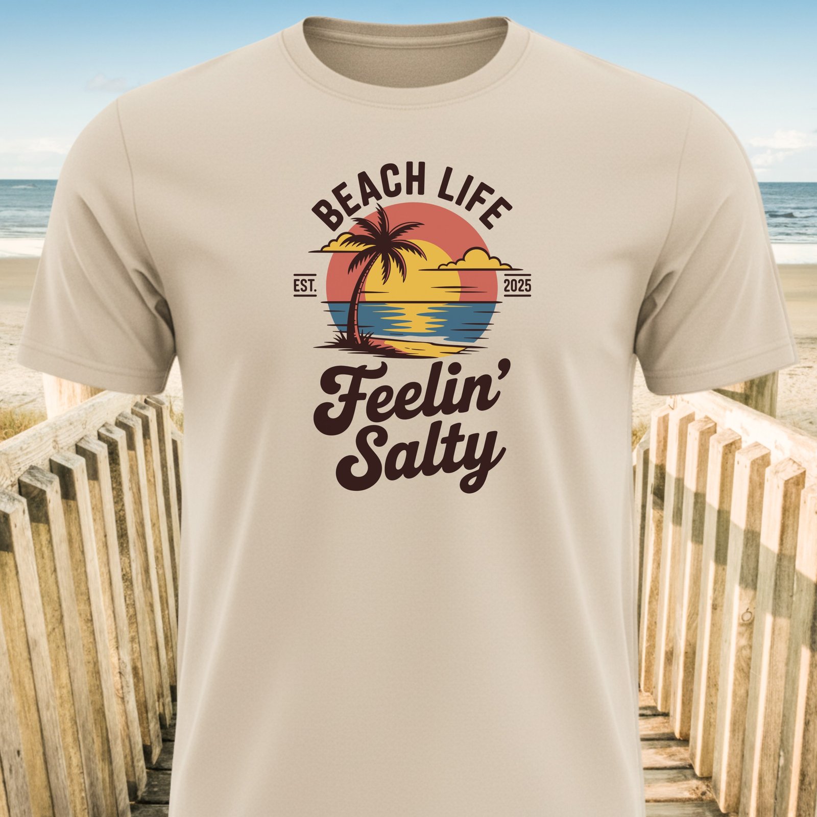 Beach Life Feelin Salty T-Shirt