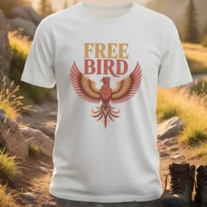 Free Bird Phoenix Rising Vacation T-Shirt