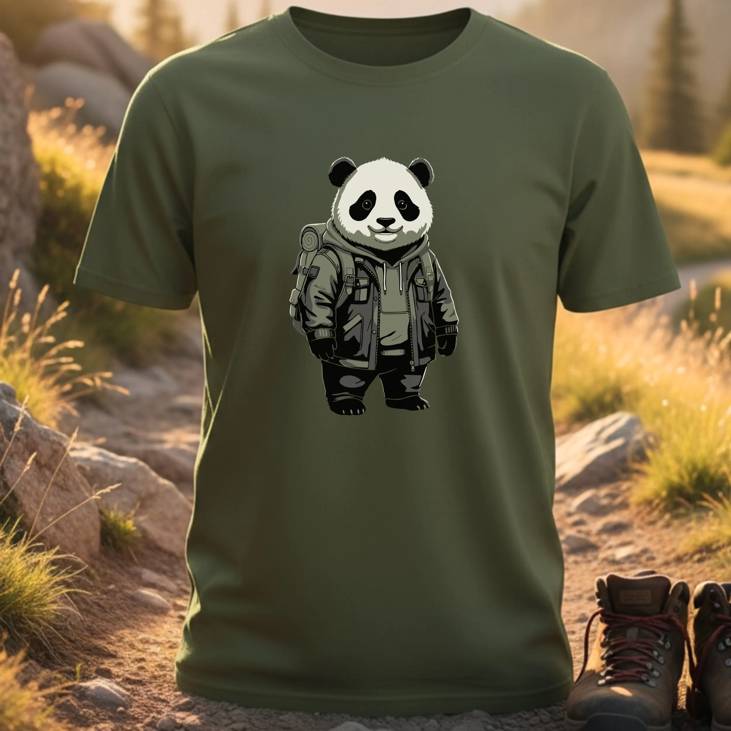 Panda Adventure T-shirts