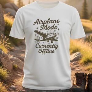 Airplane Mode Currently Offline T-Shirt