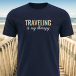 Traveling Is My Therapy T-Shirt