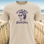 Resting Mode Beach Face T-Shirt