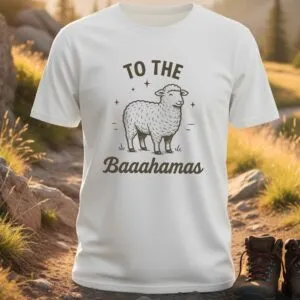 To The Baaahamas Dad Joke T-Shirt