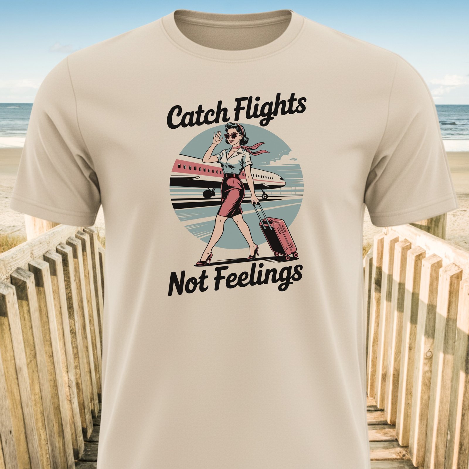 Catch Flights Not Feelings T-Shirt