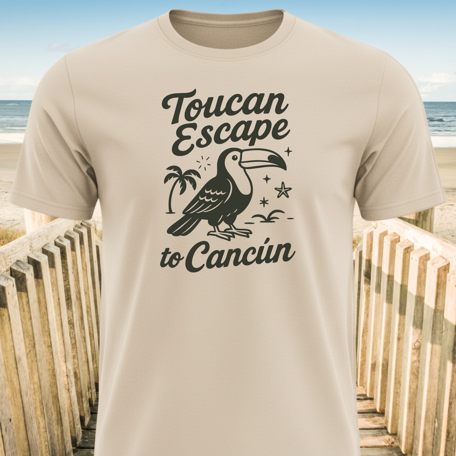 Toucan Escape to Cancun T-Shirt