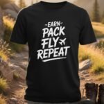 Earn Pack Fly Repeat T-Shirt