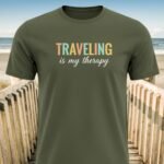 Traveling Is My Therapy T-Shirt