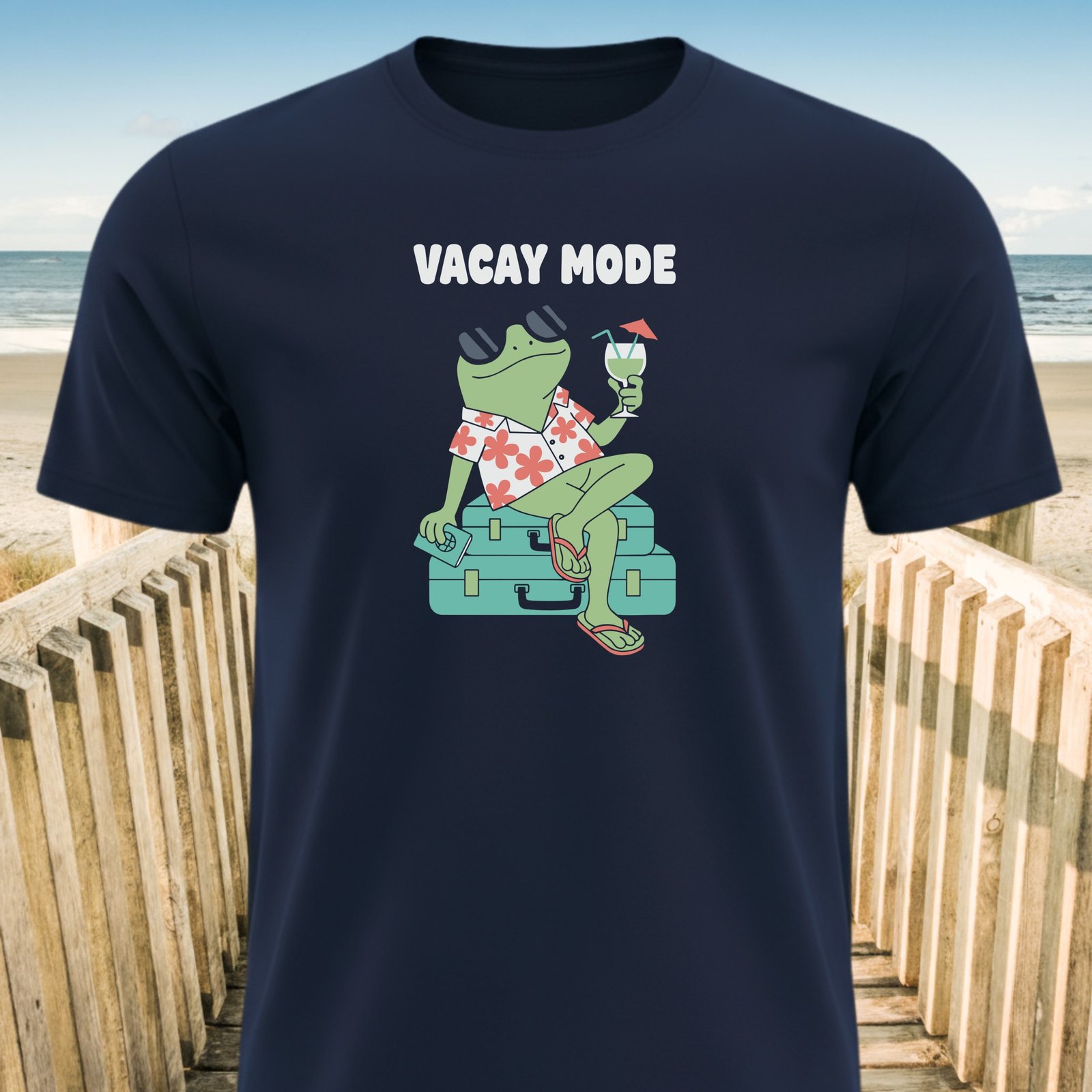Vacay Mode Fog T-shirts