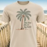 Palm Tree Dad Joke Vacation T-Shirt