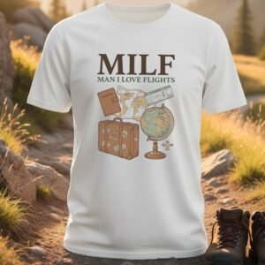 Man I Love Flights Travel T-shirt