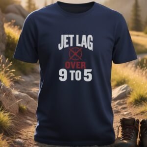 Jet Lag Over 9 To 5 T-Shirt