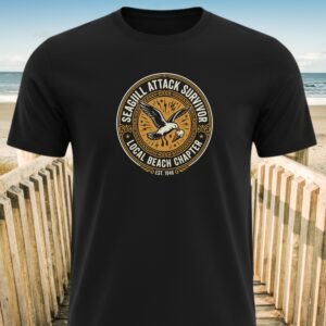 Seagull Attack Survivor T-Shirt