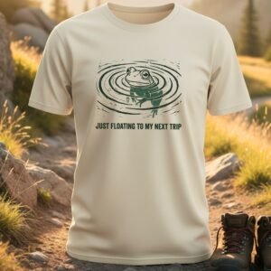 Floating Frog 'Next Trip' Wanderlust T-Shirt
